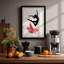 Leap of Freedom Modern - Framed Print-523014778-523014783