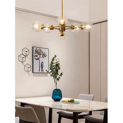 Courtney-Louise 6 - Light Gold Unique/Statement Pendant