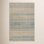 Zoya Brown Blue Hand-Woven Striped Jute Rug