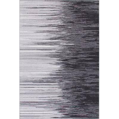 Tapis abstrait gris Gwyn
