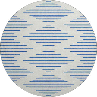 Premium Machine Washable Jahnke AMF1017 Geometric Rug