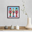 Three Nutcrackers II - reproduction d'art sur toile-2025675116-2025675126