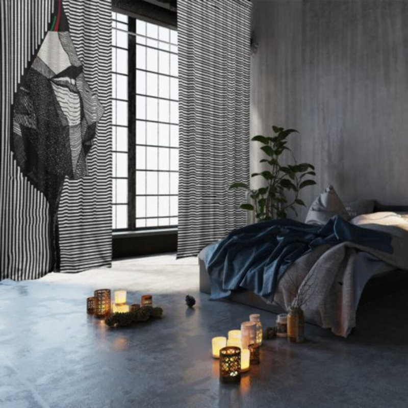 Tecca Velvet Blackout Curtain Panel Pair, 148cm x 250cm