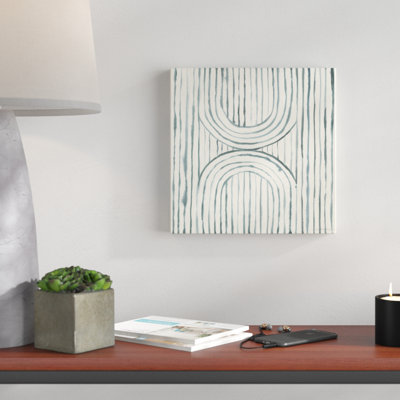 Gyrate II - Wrapped Canvas Painting