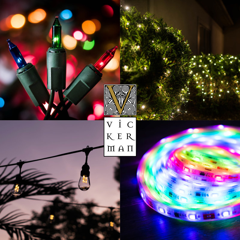Vickerman 9" LED Cool White Falling Icicle Replacement Bulb
