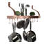 Handcrafted Gourmet Wall Mounted Pot Rack