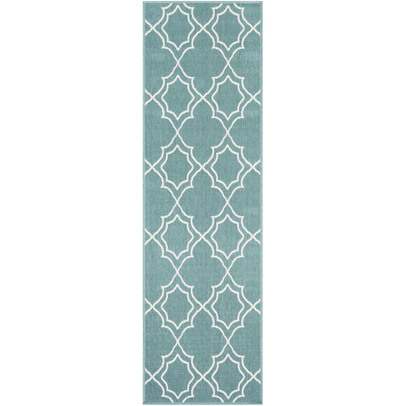 Gilead Geometric Indoor / Outdoor Rug, Runner 2'3" x 11'9"