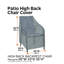 Housse de chaise Ayvin Adirondack