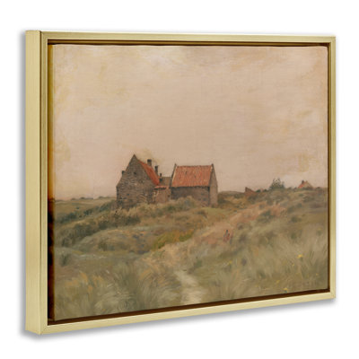  Art mural sur toile flottant Cottage par Daphne Polselli