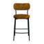 2x Mateiu 67 Velvet Upholstered Bar Stool-463289136