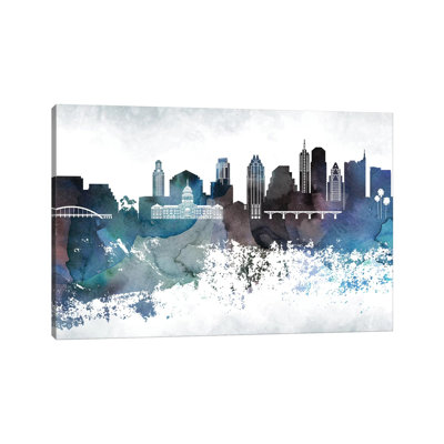 " Oklahoma Bluish Skylines " by WallDecorAddict