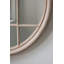 Daphne Wood Round Wall Mirror