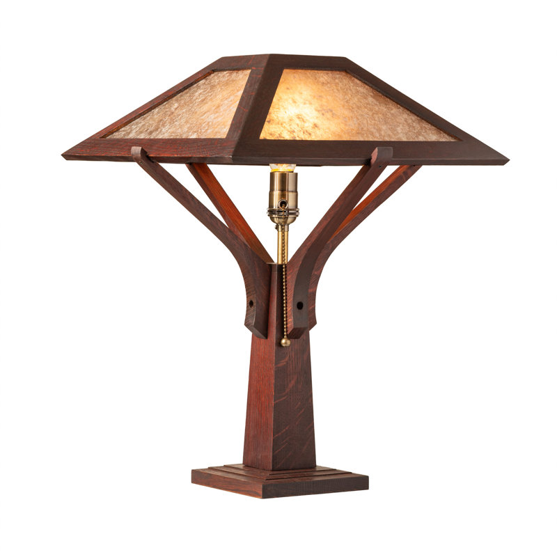 Petite lampe brune