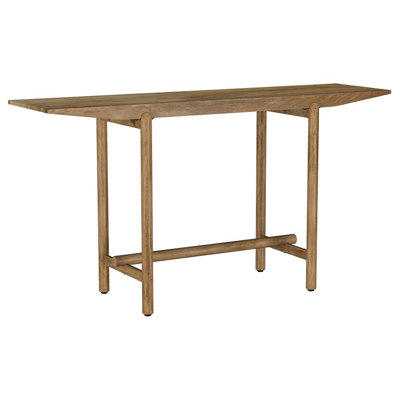 Foor Solid Wood Entryway Console Table Natural Mango by Millwood Pines
