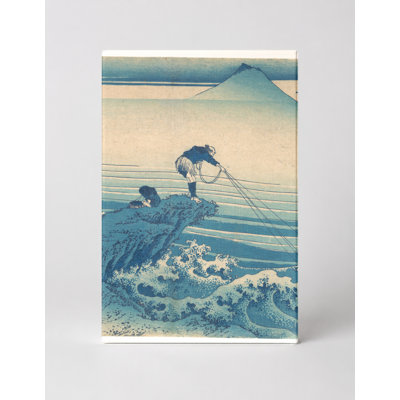 Kajikazawa in Kai Province (c. 1831-1832) - Art mural sur toile Portrait