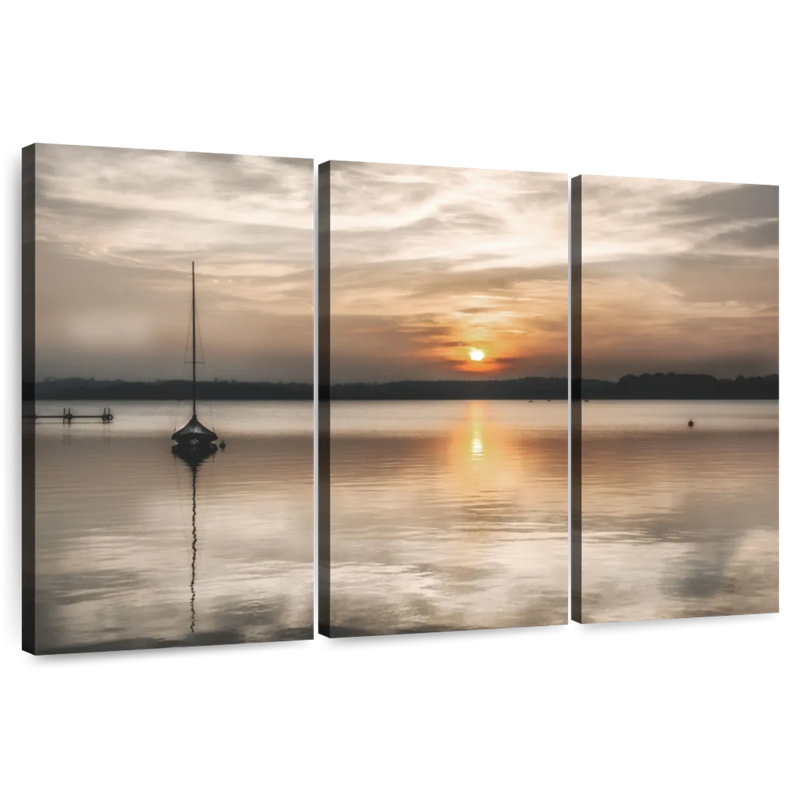 Coucher de soleil doux Alvord, H 28 po x l 45 po
