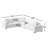 Nicolette Upholstered L-Shaped Sectional Right Hand Facing-223604010-223603920