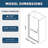 Universal Pivot Shower Door
