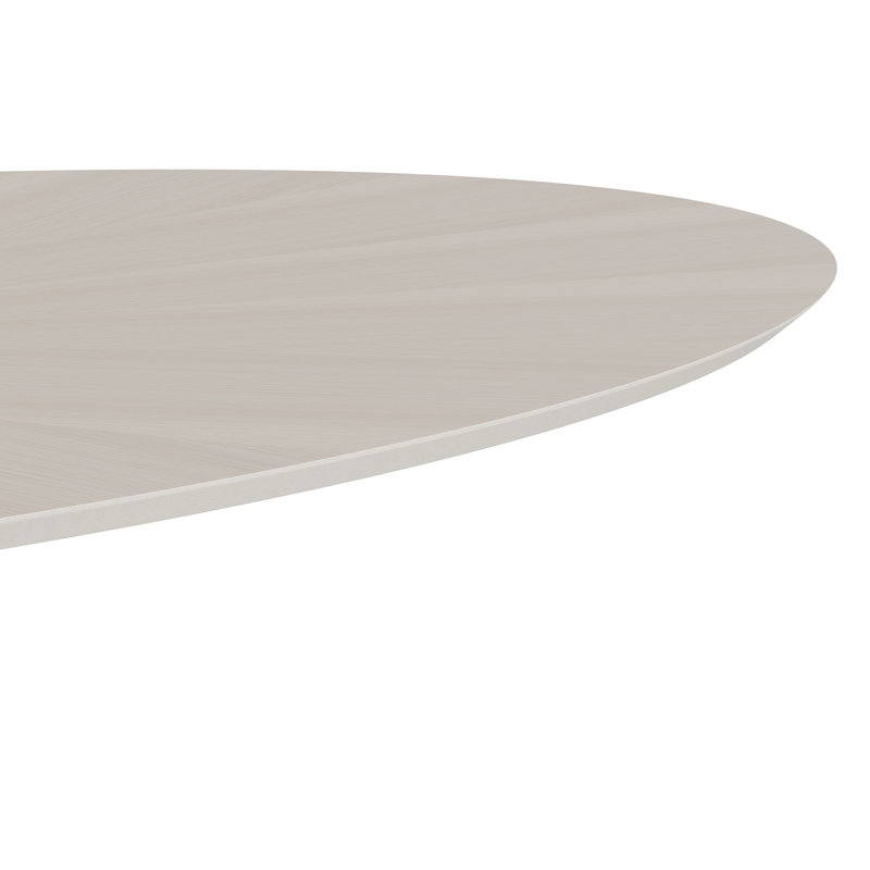 Table de salle à manger à piédestal 70,5 po Fenway, Plateau patiné / base patinée