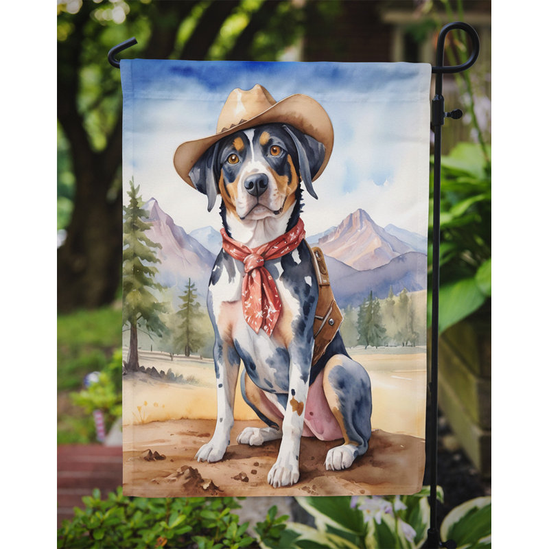 Drapeau Cowboy Welcome Garden, Catahoula