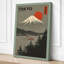 Mount Fuji Rising Japandi - Wrapped Canvas-579981796-579981800