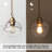 Glyn 1 - Light 7.5"W Mini Globe Pendant with Seeded Glass