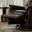 Global Home Swivel Recliner with Manual Footrest In Madras Eggshell-919104422