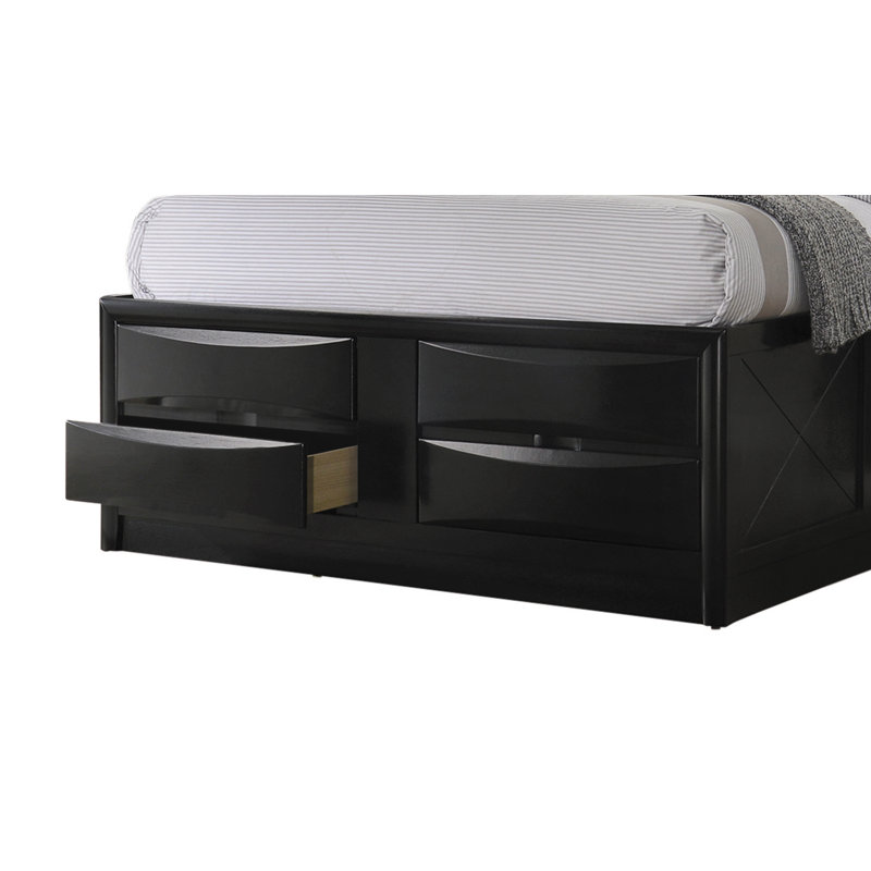 Aaishah Bookcase Bed, King