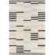 Uptown Striped Handmade Tufted Wool Cream/Black Area Rug