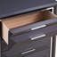 Coffre de rangement G01600-CH, noir