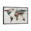 Painted World Map IV by Irena Orlov - Print on Canvas-42158130-101339472