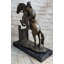 Sculpture en bronze signée Original Fisher American Artisan