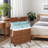 Wicker Laundry Hamper With Handles-1291861597