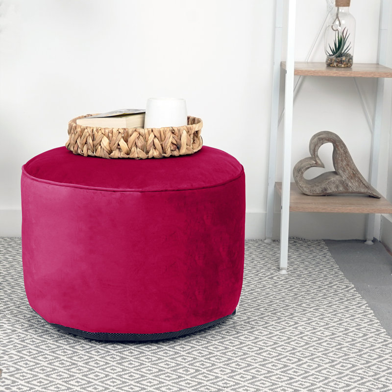 Polyester Refillable Classic Bean Bag, Pink