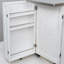 Outdoor Kitchen Island Kitchen Cart with Towel Rack, Drawer and Lockable Casters-125130103