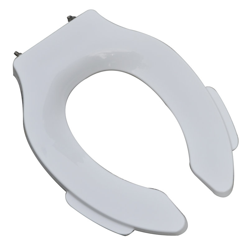 Siège de toilette allongé en plastique