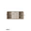Lugano 160cm W 4 - Drawer Chest of Drawers