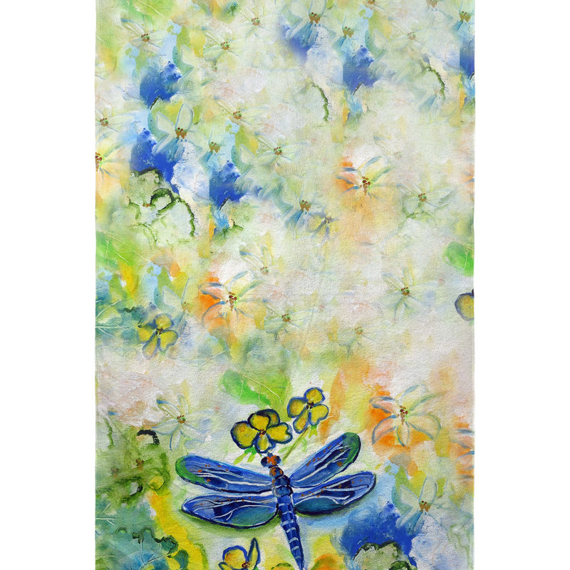 Serviette de plage Iris Dragonfly's Garden