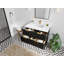36 po X P 22 po De meuble-lavabo simple D Quartz Venatino