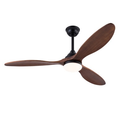 Ventilateurs de plafond noirs chauds de 52 pouces avec lumières
