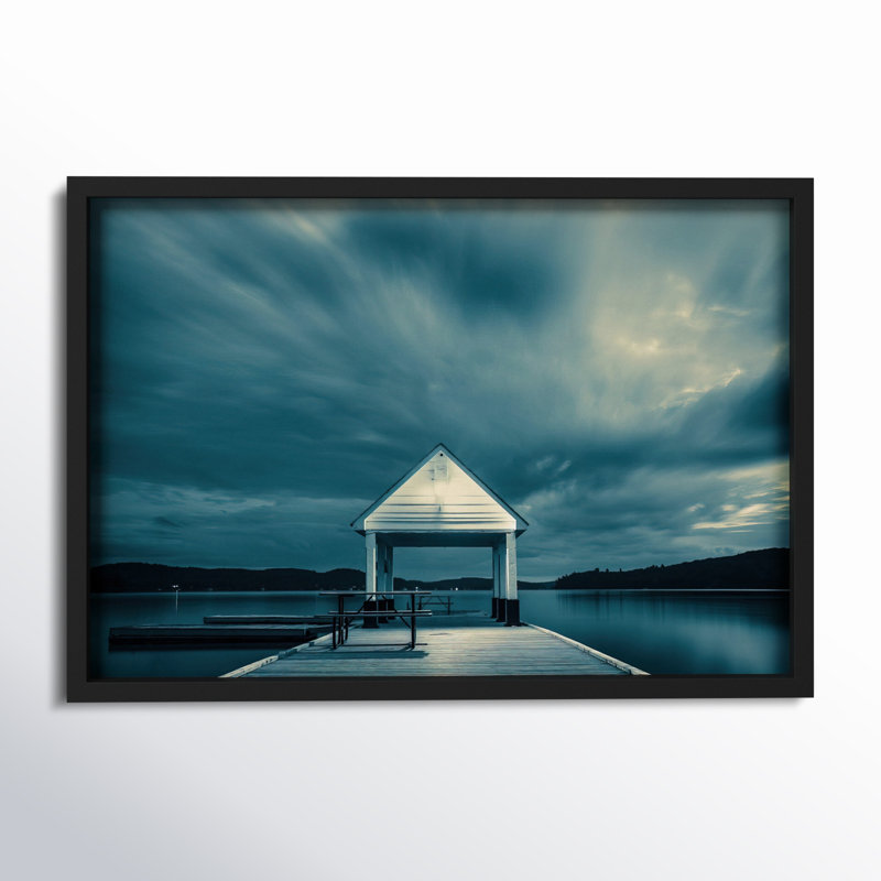 Rosseau Dock Print by Peter Dušek, Black, 14" H x 20" W x 1.25" D