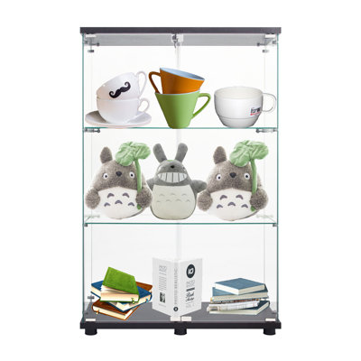 49'' H x 31.7'' W Glass Tower Display Cae