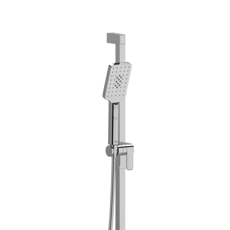 2.0 GPM Handshower Set with 30" Slide Bar and 2-Function Handshower, Chrome, 2.0 GPM