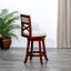 30" Bar Height X-Back Swivel Stool-643797151