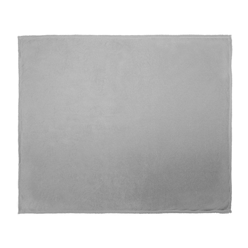 Knitted Throw Blanket, Gray