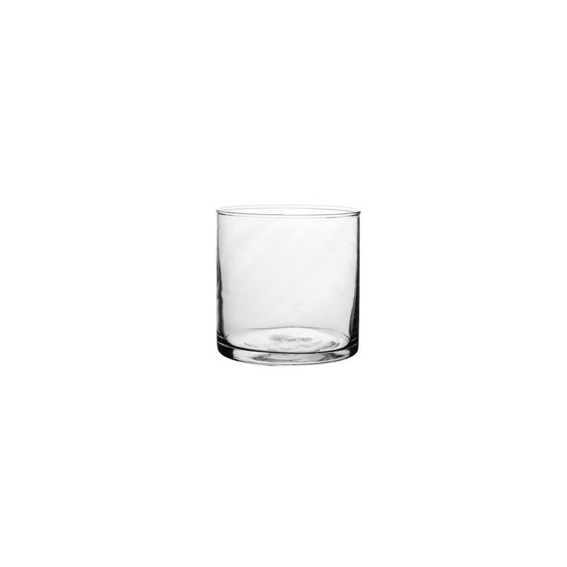 Lakwan Glass Table Vase, 4" H x 4" W x 4" D