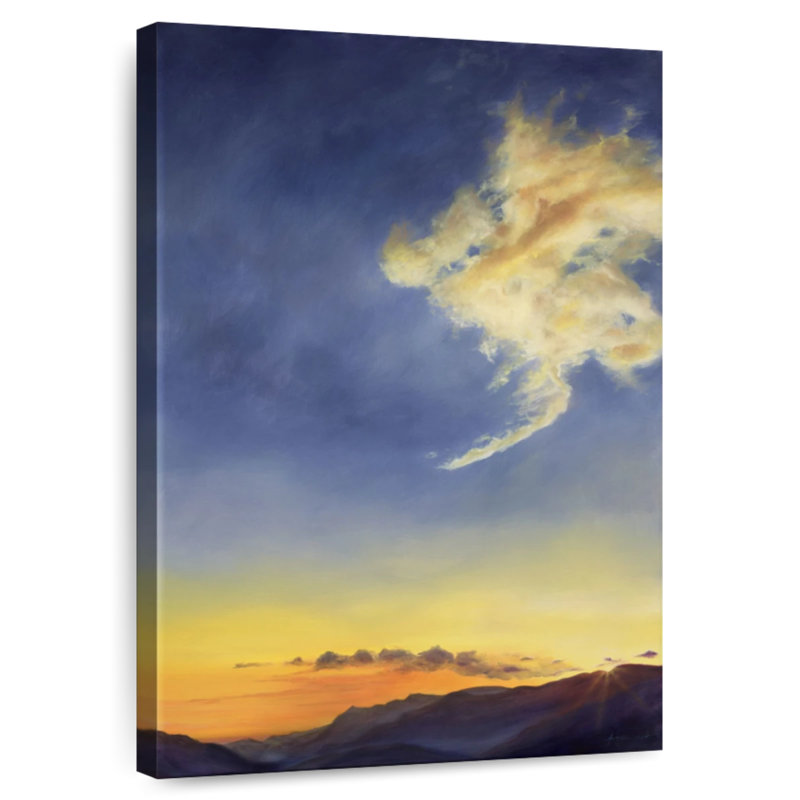 Alvord Father's Joy Cloudscape, H 51 po x l 34 po