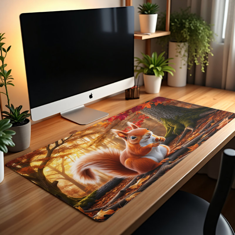 Polyester Desk Pad, 31.5x15.5