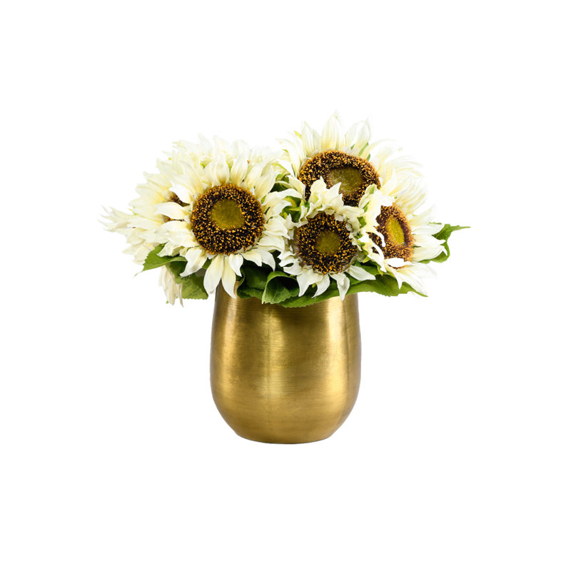 Tournesol dans un vase