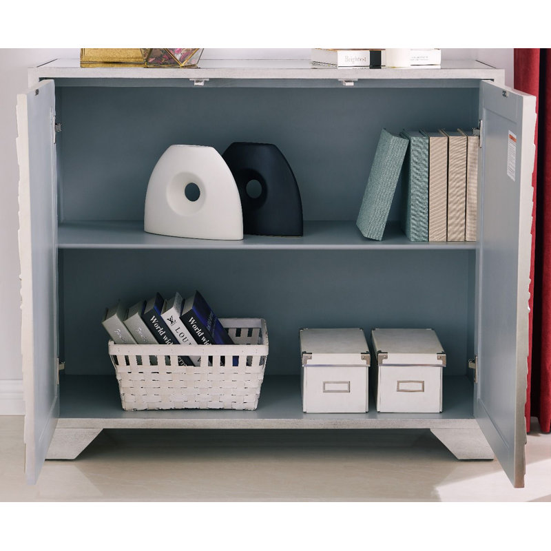 Maye 120cm Sideboard, Silver